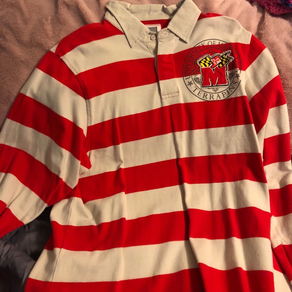 University of Maryland rugby shirt